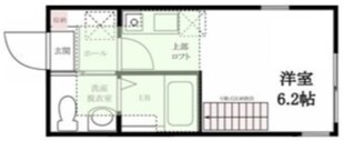 ハーミットクラブハウス大口Ⅱ A棟の物件間取画像